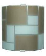 Ferramenta1.com | Applique dora 1xe27 mont argento vetro bian marr - PZ 5