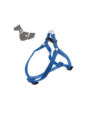 Ferramenta1.com | Zoov pettorina reg.nylon blu mm.25xcm.55/81 - PZ 12