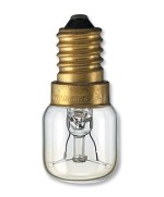 Ferramenta1.com | Lampadina p/forno a pera e14 15w (00120) * - PZ 25