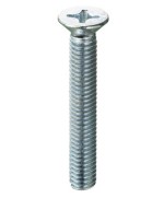 Ferramenta1.com | Viti a metallo testa piana 8x 40 zinc. - PZ 100