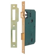 Ferramenta1.com | Bl patent serratura q.8/90 ottonata da 50 - BL 5