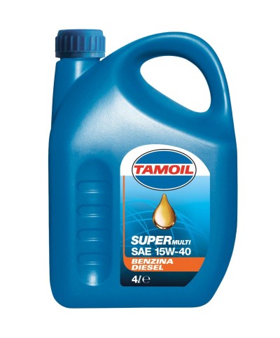 Ferramenta1.com | Olio lubrificante tamoil super sae 15/40    4 l - PZ 4
