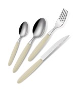 Ferramenta1.com | Posate light barattolo pz.24 avorio 614 18/0 - CF 1