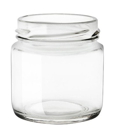 Ferramenta1.com | Barattolo in vetro  106 cc bocca d 53 mm - PZ 35