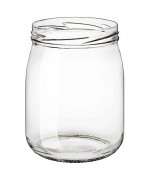 Ferramenta1.com | Barattolo in vetro  580 cc bocca d 82 mm - PZ 15