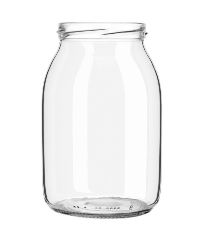 Ferramenta1.com | Barattolo in vetro 1062 cc bocca d 82 mm - PZ 12