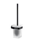 Ferramenta1.com | Gedy st3303 stelvio portascopino da muro nero opaco - PZ 1