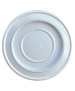 Ferramenta1.com | Rosone per tubo di stufa d 11 cm bianco - PZ 1