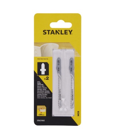 Ferramenta1.com | Piranha stanley sta21042 (x21003) 2 lame legno rett.t/fine att. a t - CF 1