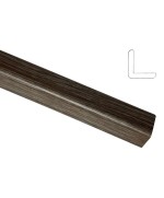 Ferramenta1.com | Paraspigolo 30x30 polist liscio 290 cm rovere scuro - PZ 10