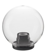 Ferramenta1.com | Globo trasparente d 20 cm con base e27 - PZ 8