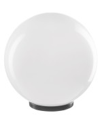 Ferramenta1.com | Globo opale bianco d 20 cm con base e27 - PZ 8