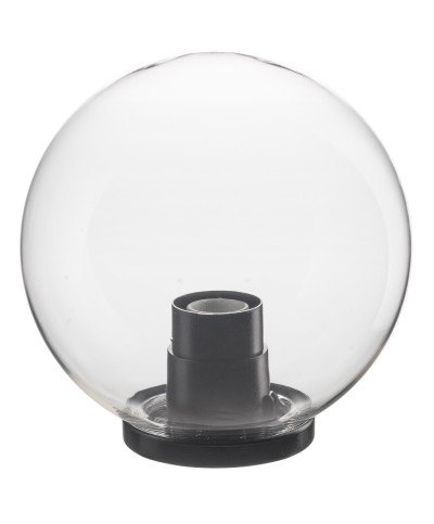 Ferramenta1.com | Globo trasparente d 25 cm con base e27 - PZ 2