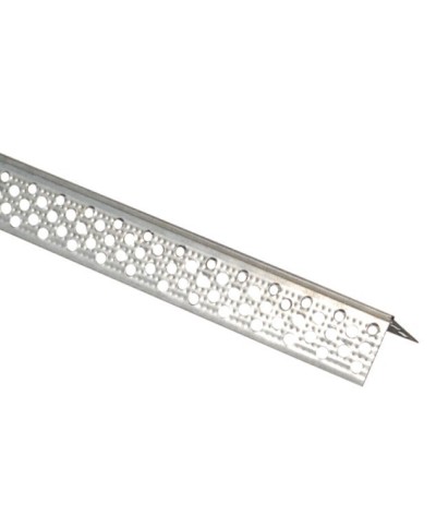 Ferramenta1.com | Paraspigolo sotto intonaco zinc per cartong 300 cm - PZ 20