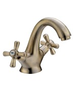 Ferramenta1.com | Serie sofia monof. lavabo croce bronzato - PZ 1