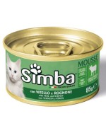Ferramenta1.com | Cibo gatto monge simba  85 g vitello e rognone - PZ 24