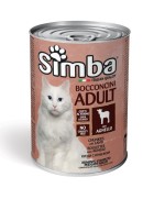 Ferramenta1.com | Cibo gatto monge simba 415 g bocconcini agnello - PZ 24