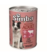 Ferramenta1.com | Cibo cane monge simba  415 g bocconc vitello - PZ 24