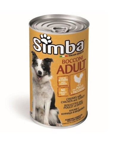 Ferramenta1.com | Cibo cane monge simba 1230 g bocconc pol tac - PZ 1