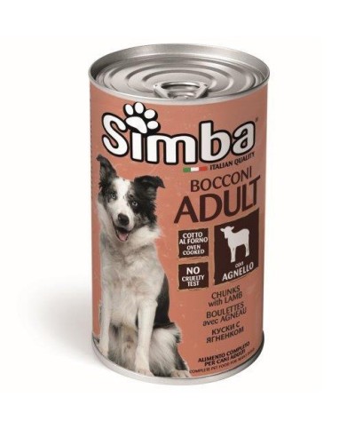 Ferramenta1.com | Cibo cane monge simba 1230 g bocconc agnello - PZ 1