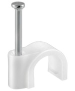 Ferramenta1.com | Sc fissacavi c/chiodi  6 mm da 24 pz* - SC 10