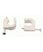 Ferramenta1.com | Sc fissacavi c/chiodi  8 mm da 24 pz* - SC 10