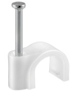 Ferramenta1.com | Sc fissacavi c/chiodi 10 mm da 20 pz - SC 10