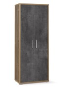 Ferramenta1.com | Ufficio double mobile 2a 182x71 noce st/oss.nero - PZ 1
