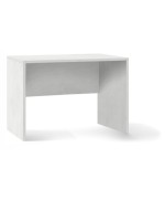 Ferramenta1.com | Ufficio double scrivania 120x70 cm ossido bianco - PZ 1