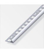 Ferramenta1.com | Profilo jolly aperto all. satin. mm. 8 h. cm.250 - PZ 5