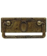 Ferramenta1.com | Bl maniglia 06060 97x45 mm  p.p.ottone anticato - BL 5