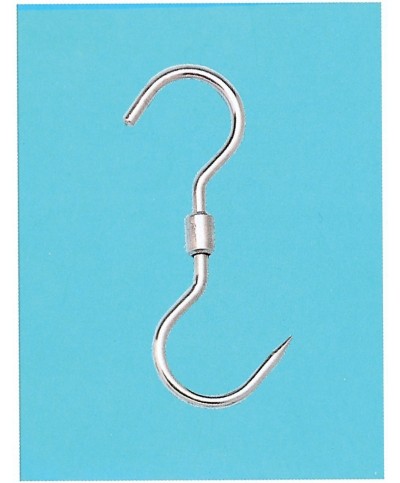 Ferramenta1.com | Pl gancio inox per macellaio girevole 210 x 9 mm - PL 6