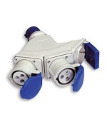 Ferramenta1.com | Fme 73.122 adattatore cee 16a 3 prese 220v ip44 - PZ 1