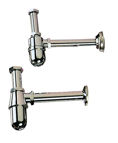 Ferramenta1.com | Bl sifone a bottiglia ottone cromato d  1 - BL 2