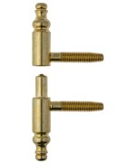 Ferramenta1.com | Cerniera anuba acciaio ottonato barocco 14 mm* - PZ 50