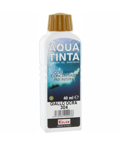 Ferramenta1.com | Aquatinta per interni 40 ml giallo ocra 304 - PZ 10