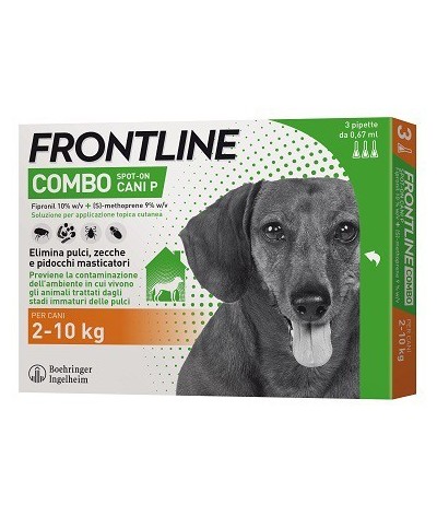 Ferramenta1.com | Frontline combo 02-10 kg cani piccoli 3 pipette - PZ 1