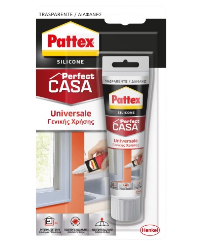 Ferramenta1.com | Pattex silicone perfect casa trasparente 50 ml - PZ 12
