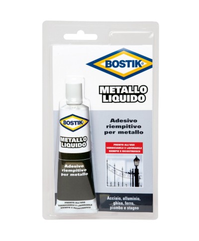 Ferramenta1.com | Bostik metallo liquido 55 ml blister - PZ 6
