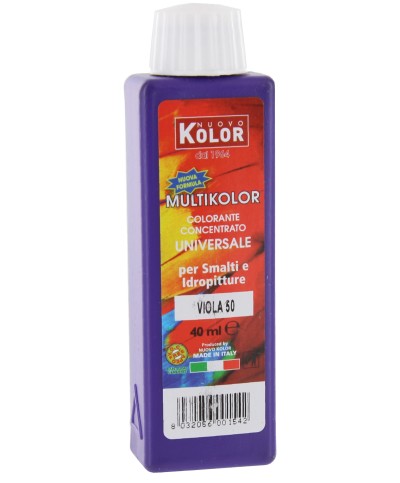 Ferramenta1.com | Colorante universale 40 ml viola         50rl - PZ 12