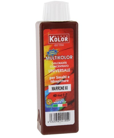 Ferramenta1.com | Colorante universale 40 ml marrone ossido 60rl - PZ 12