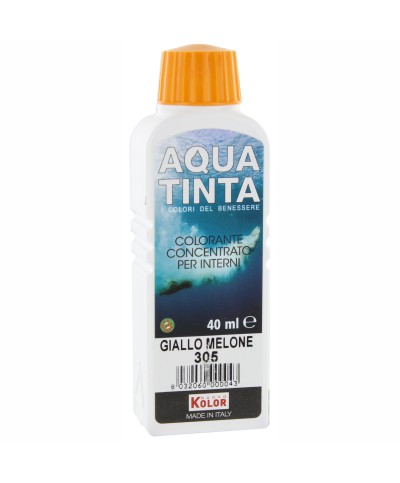 Ferramenta1.com | Aquatinta per interni 40 ml giallo melone 305 - PZ 10