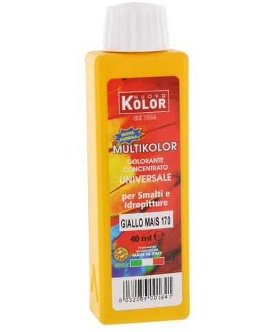 Ferramenta1.com | Colorante universale 40 ml giallo mais  170r - PZ 12