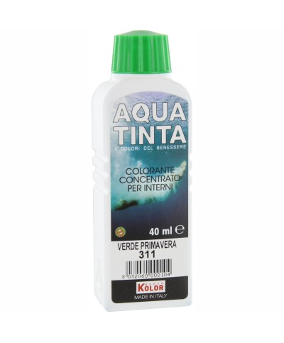 Ferramenta1.com | Aquatinta per interni 40 ml verde primavera 311 - PZ 10