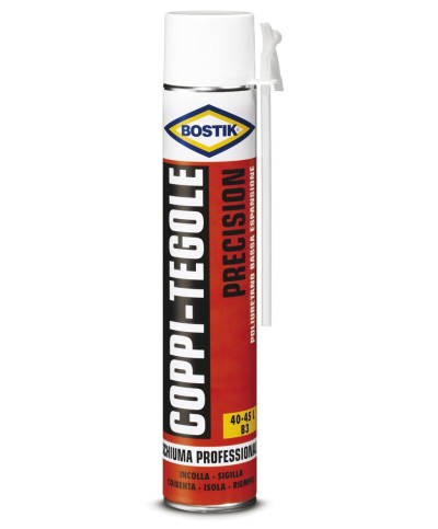 Ferramenta1.com | Bostik schiuma coppi e tegole 750 ml bomboletta - PZ 12