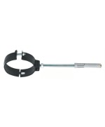 Ferramenta1.com | Collare pesante p/tubo d 20cm nero - PZ 1