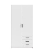 Ferramenta1.com | Kit armadio sprint 2a+3c 98x50x200 bianco - PZ 1