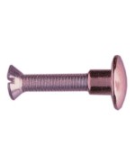 Ferramenta1.com | Vite per sedia 30 mm borchia ottone nichelato - PZ 250