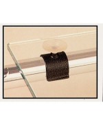 Ferramenta1.com | Bl supporti con ventosa per tubo nero 4 pz - BL 6