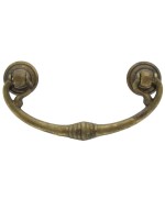 Ferramenta1.com | Bl maniglia 03027  82x40 mm ottone anticato - BL 6